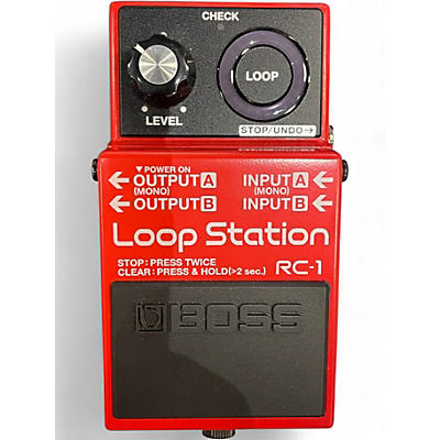 Used BOSS RC1 Loop Station Pedal