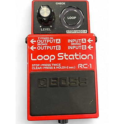 Used BOSS RC1 Loop Station Pedal