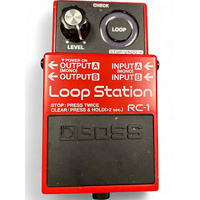 Used BOSS RC1 Loop Station Pedal