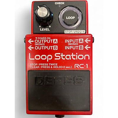 Used BOSS RC1 Loop Station Pedal