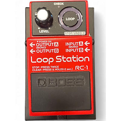Used BOSS RC1 Loop Station Pedal