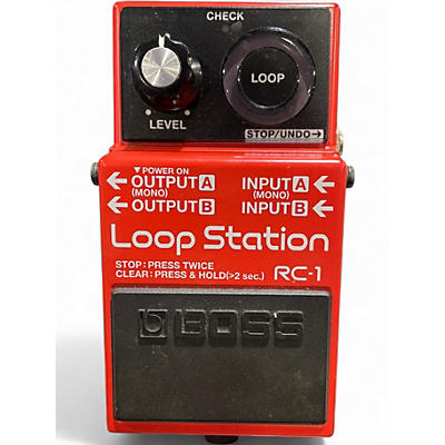 Used BOSS RC1 Loop Station Pedal