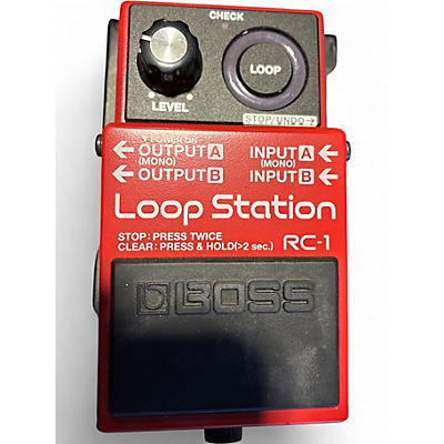 Used BOSS RC1 Loop Station Pedal