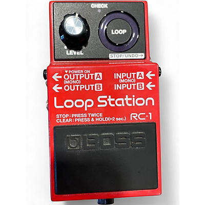 Used BOSS RC1 Loop Station Pedal