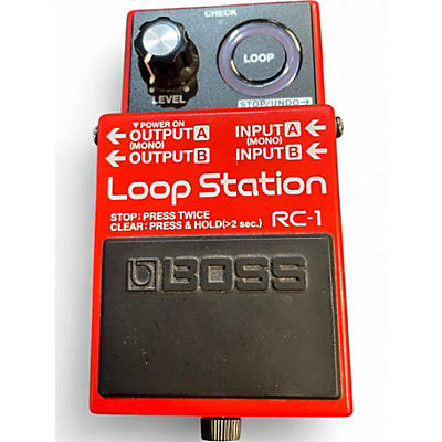 Used BOSS RC1 Loop Station Pedal