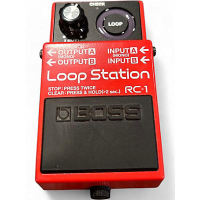Used BOSS RC1 Loop Station Pedal
