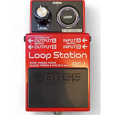 Used BOSS RC1 Loop Station Pedal