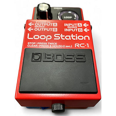 Used BOSS RC1 Loop Station Pedal