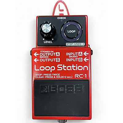 Used BOSS RC1 Loop Station Pedal