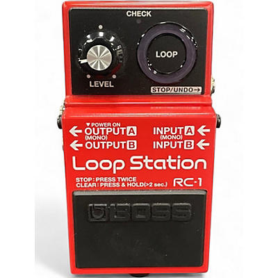 Used BOSS RC1 Loop Station Pedal