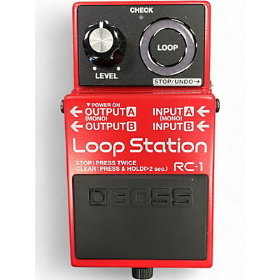 Used BOSS RC1 Loop Station Pedal