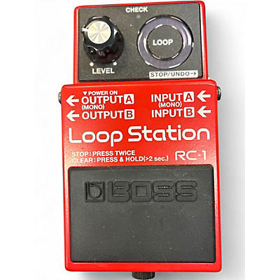 Used BOSS RC1 Loop Station Pedal