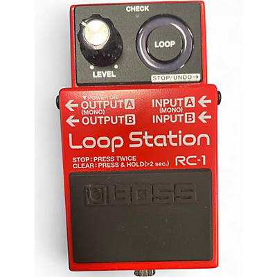Used BOSS RC1 Loop Station Pedal