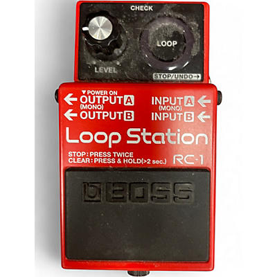 Used BOSS RC1 Loop Station Pedal