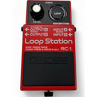 Used BOSS RC1 Loop Station Pedal