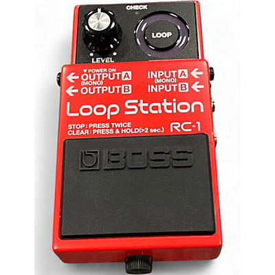 Used BOSS RC1 Loop Station Pedal