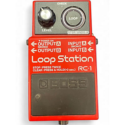 Used BOSS RC1 Loop Station Pedal