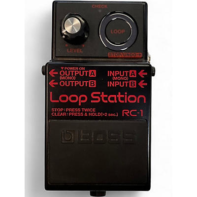 Used BOSS RC1 Loop Station Pedal