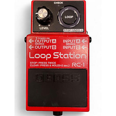 Used BOSS RC1 Loop Station Pedal