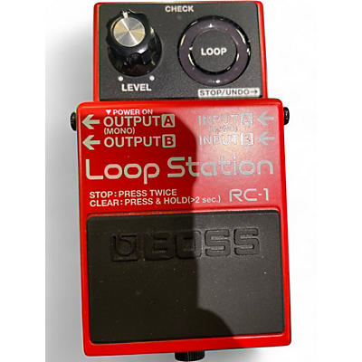 Used BOSS RC1 Loop Station Pedal