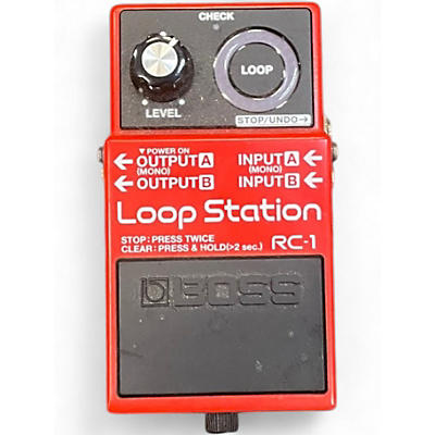 Used BOSS RC1 Loop Station Pedal