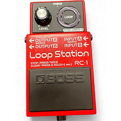Used BOSS RC1 Loop Station Pedal