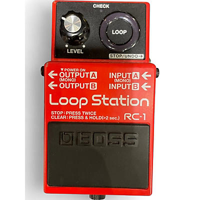 Used BOSS RC1 Loop Station Pedal