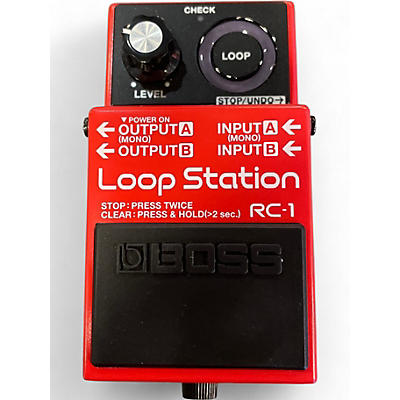 Used BOSS RC1 Loop Station Pedal