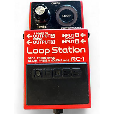 Used BOSS RC1 Loop Station Pedal