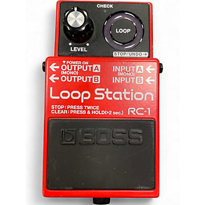 Used BOSS RC1 Loop Station Pedal