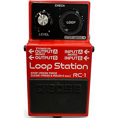 Used BOSS RC1 Loop Station Pedal