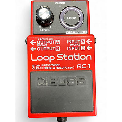 Used BOSS RC1 Loop Station Pedal