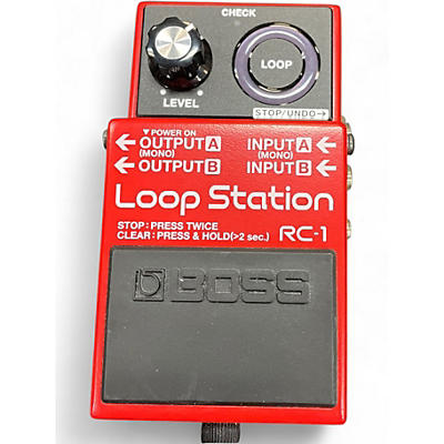 Used BOSS RC1 Loop Station Pedal