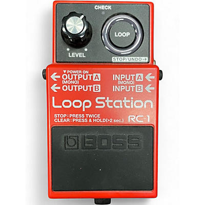Used BOSS RC1 Loop Station Pedal