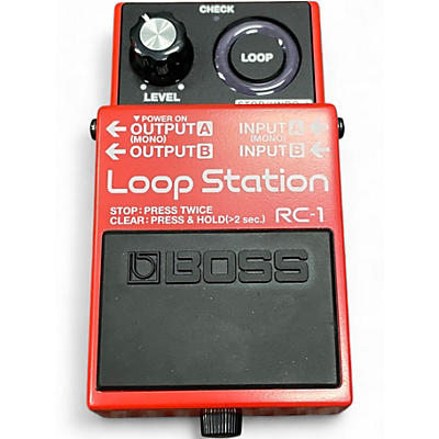 Used BOSS RC1 Loop Station Pedal