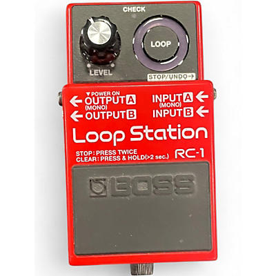 Used BOSS RC1 Loop Station Pedal