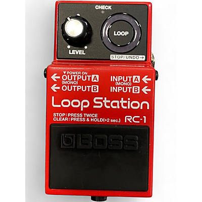 Used BOSS RC1 Loop Station Pedal