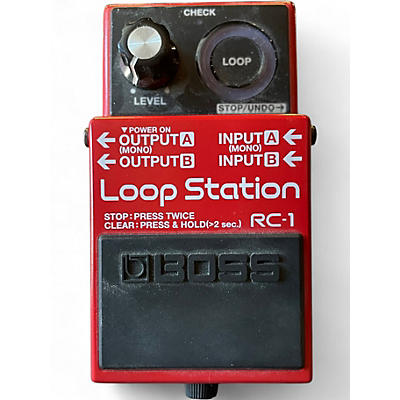 Used BOSS RC1 Loop Station Pedal