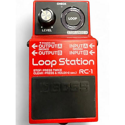 Used BOSS RC1 Loop Station Pedal