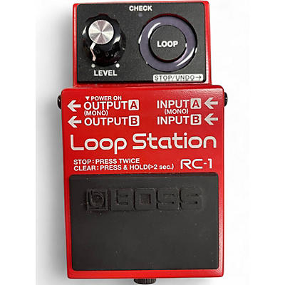 Used BOSS RC1 Loop Station Pedal