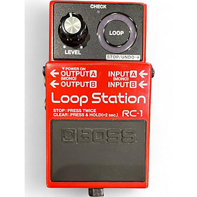 Used BOSS RC1 Loop Station Pedal