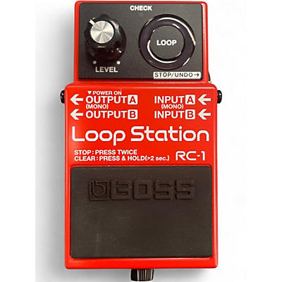 Used BOSS RC1 Loop Station Pedal