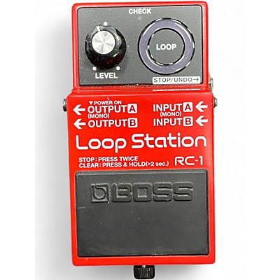 Used BOSS RC1 Loop Station Pedal
