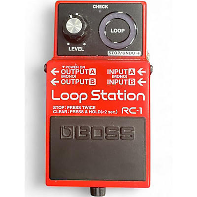 Used BOSS RC1 Loop Station Pedal