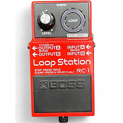 Used BOSS RC1 Loop Station Pedal