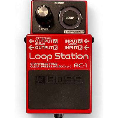 Used BOSS RC1 Loop Station Pedal