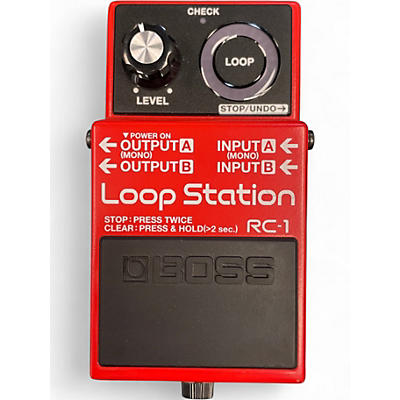 Used BOSS RC1 Loop Station Pedal