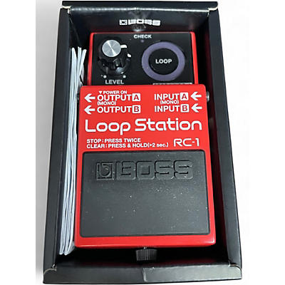 Used BOSS RC1 Loop Station Pedal