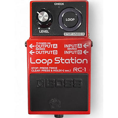 Used BOSS RC1 Loop Station Pedal