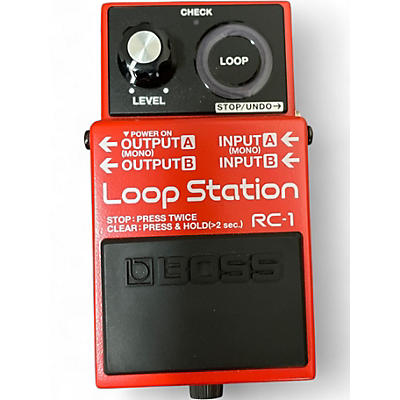 Used BOSS RC1 Loop Station Pedal